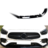 Benz W213 E260 E300 AMG Gloss Black Front Bumper Spoiler (2021-2023)