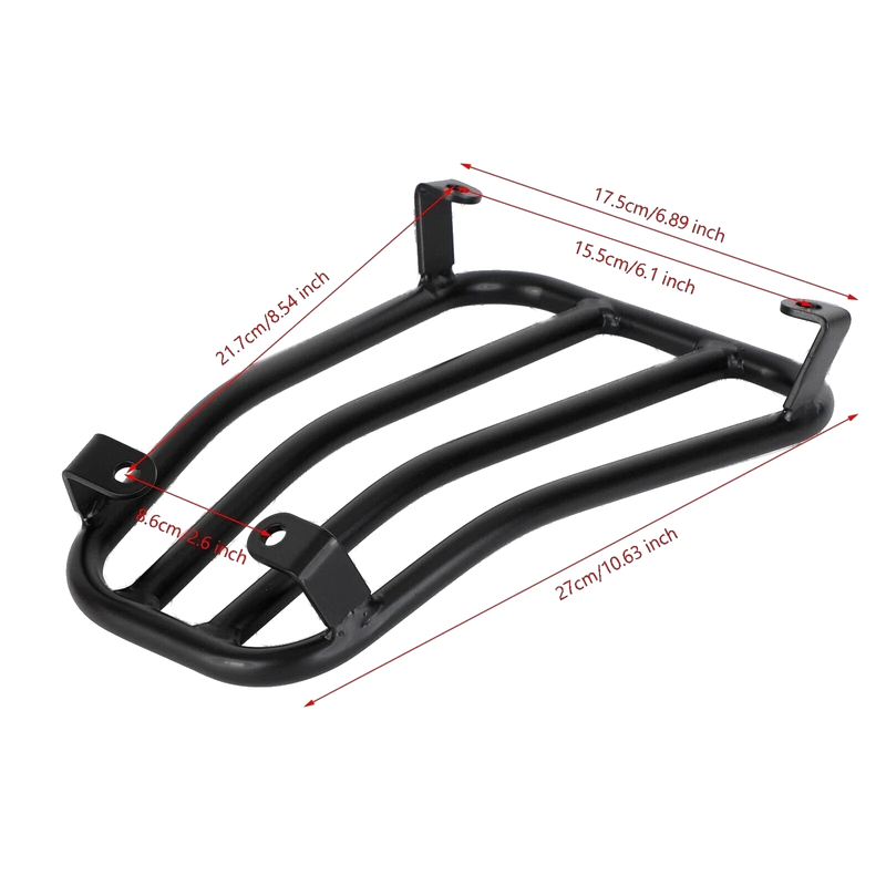Vespa GT, GTL, GTV, GTS 125, 200, 250, 300 Luggage Rack (2003-2023)