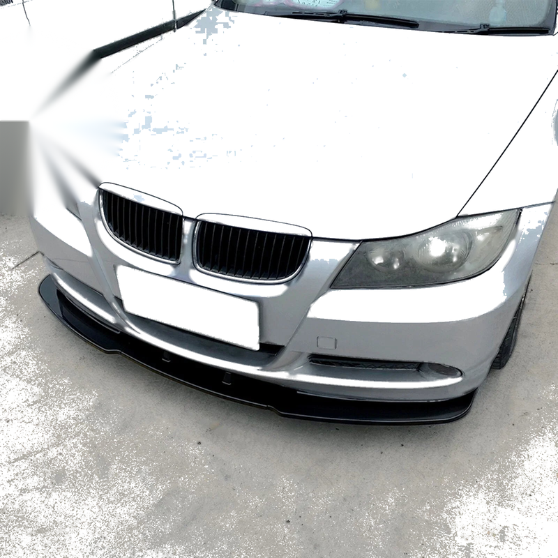 BMW 3 Series E90 E91 3 x Front Bumper Spoiler Lips (2005-2008)