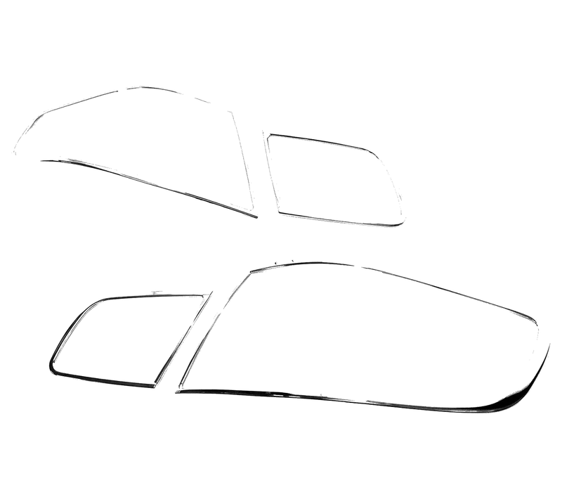 BMW E92 Coupe Tail Light Trim Bezel Cover (2006-2009)