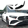 Benz A Class W177 Gloss Black Front Side Spoiler Trim (2023-2024)