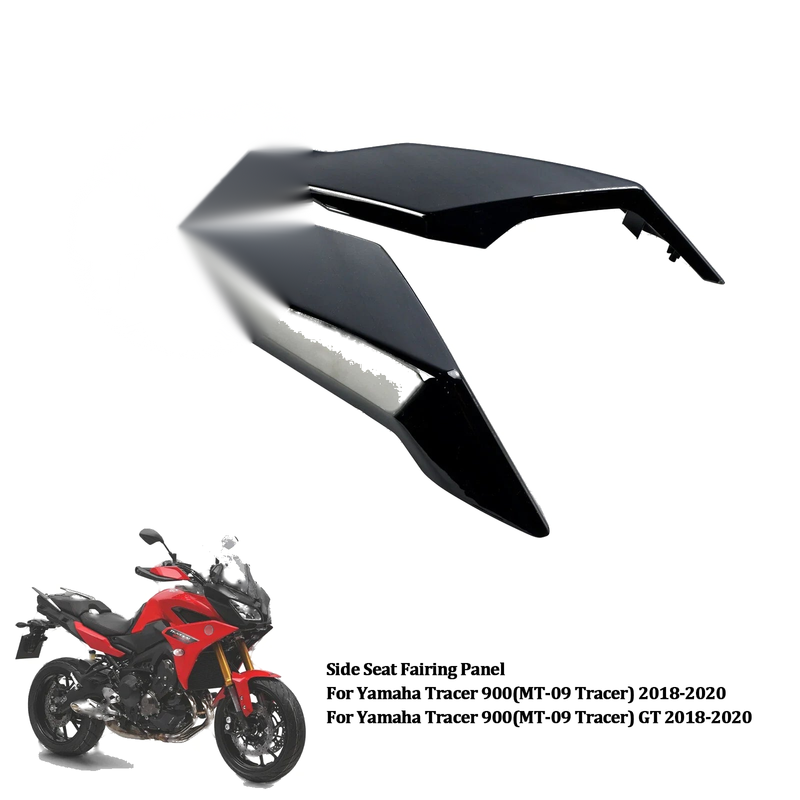Yamaha Tracer 900 / GT (2018-2020) Black Rear Tail Fairing Panel