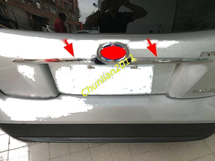 Toyota Prius XW50 Chrome Plated Rear Boot Lid Cover Trim (2016-2018)