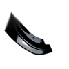 BMW 3 Series E90 E91 Gloss Black Front Spoiler Lip (2009-2012)