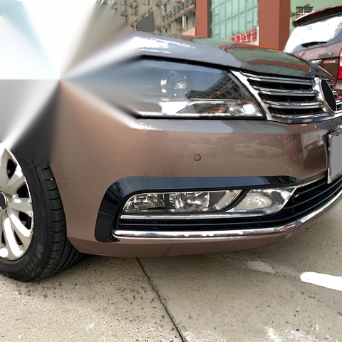 VW Passat B7 (2011-2015) Gloss Black 2 x Front Side Light Air Vent Trim