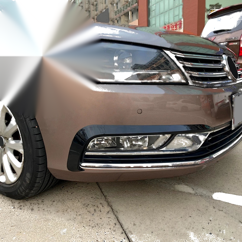 VW Passat B7 (2011-2015) Gloss Black 2 x Front Side Light Air Vent Trim