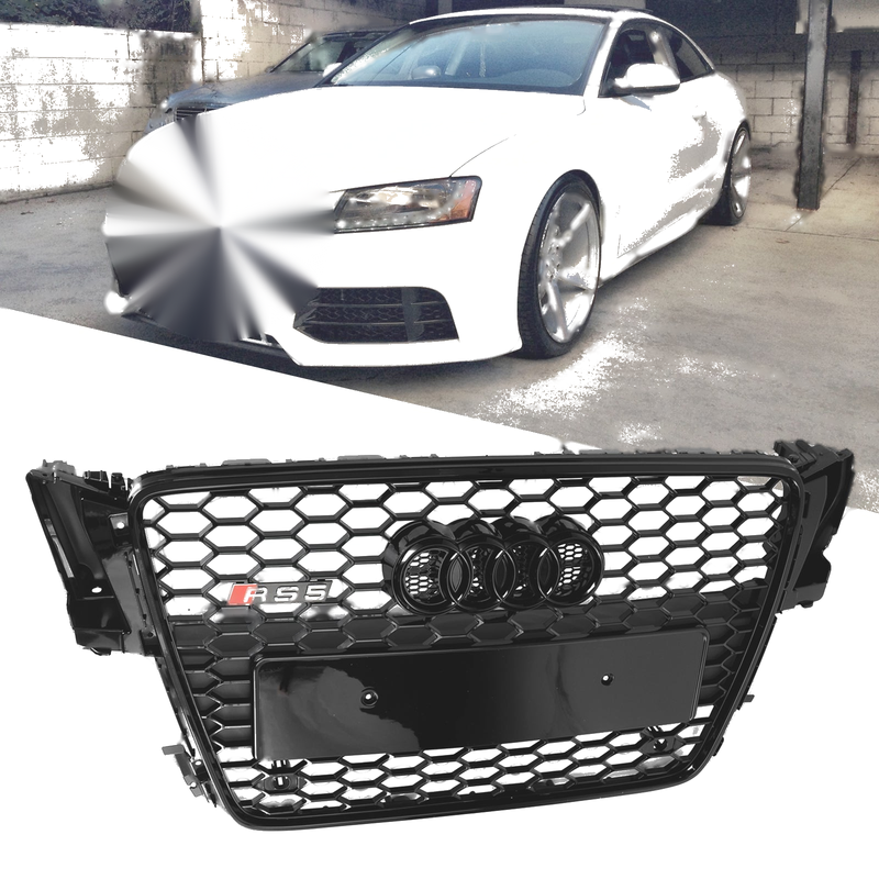 Audi A5 S5 B8 RS5 Style Honeycomb Mesh Grille (2008-2012)