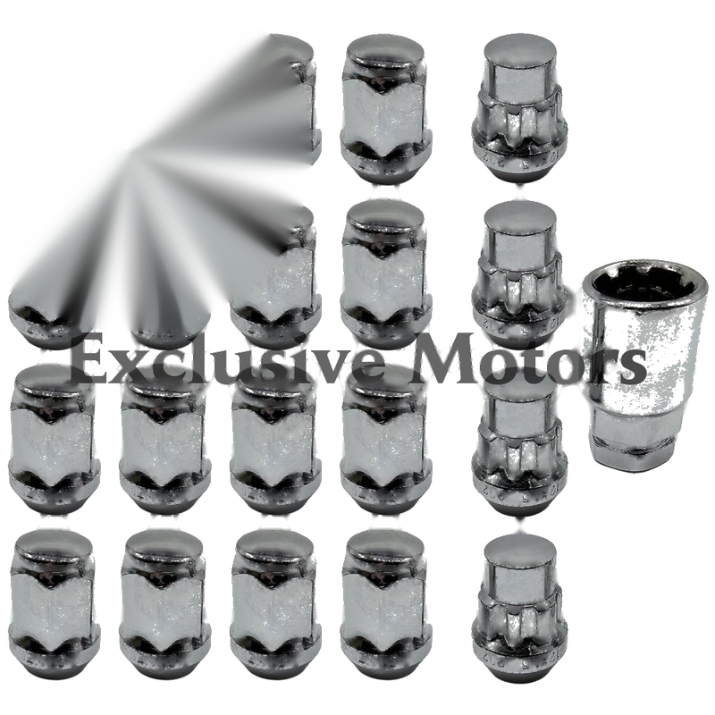 Holden Commodore VB-VZ Wheel Nuts with Lock Key (1978-2006)