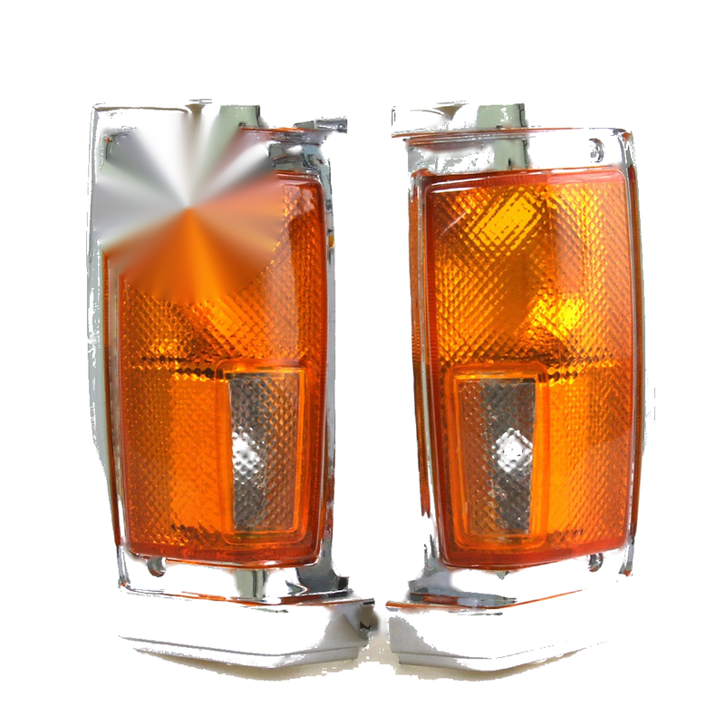 Nissan D21 1986-1997 Chrome Side Turn Lights
