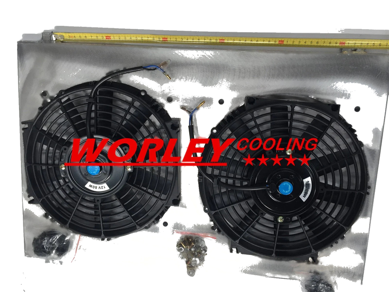 Ford BA BF Falcon V8 XR8 XR6 Turbo 50MM Aluminum Radiator & Shroud (2002-2008)