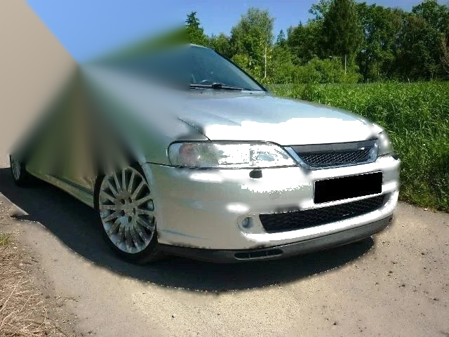 Opel Vectra B (1995-2002) - 2 Piece Euro Covers Lip Splitter Spoiler