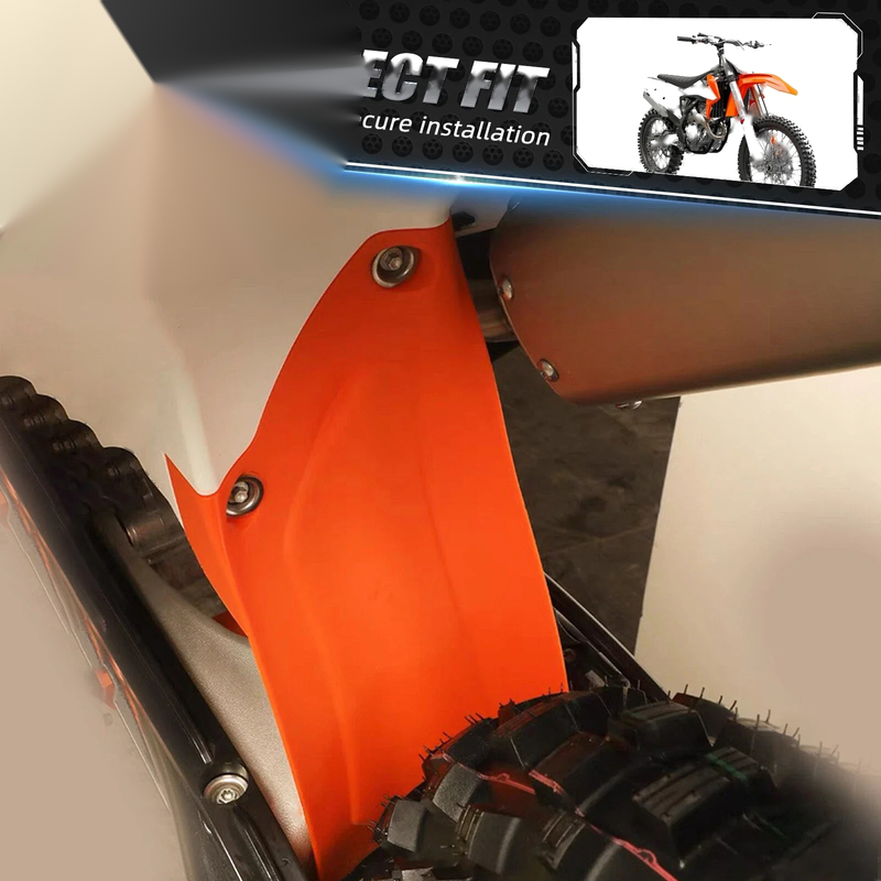 KTM 150 300 350 450 500 EXC-F Rear Shock Cover Orange (2024)