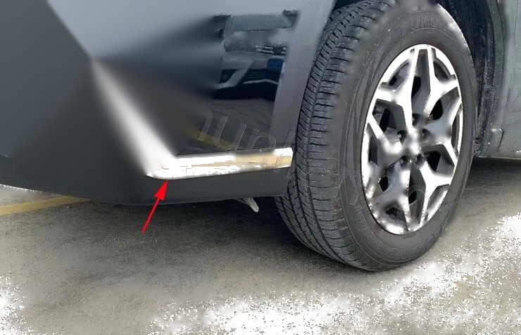 Subaru Forester (2019-2021) 2 x Front Grille Corner Protector Cover Trim