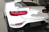Mercedes Benz GLC200 300 260 GLC43 Coupe Rear Spoiler Wing Unpainted (2016-2021)