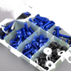 F2 158 Piece Blue Aluminium Fairing Screw Trim Bolts Set