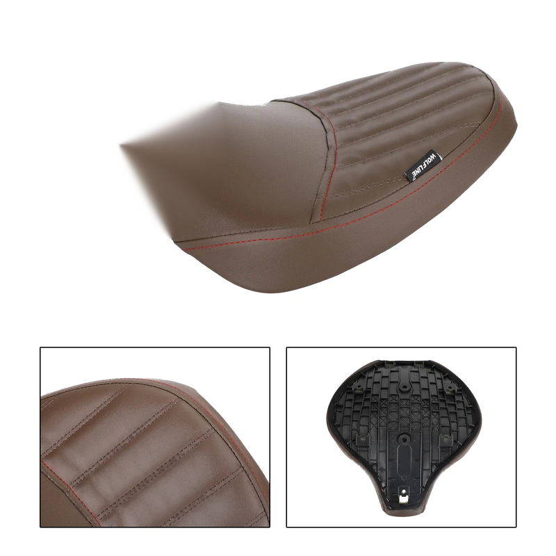 Triumph Bobber Driver Seat Cushion PU Brown (2017-2022)