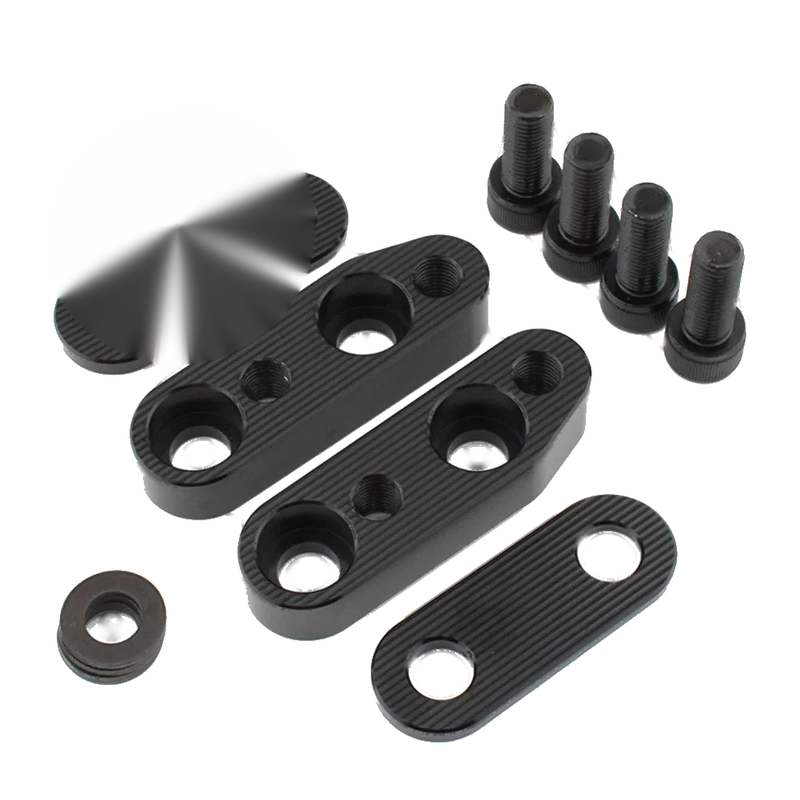 Honda Goldwing 1800 GL1800 Adjustable Handlebar Risers Adapter (2001-2017)