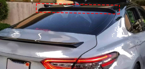 Toyota Camry Sedan Rear Black Roof Spoiler Wing (2018-2024)