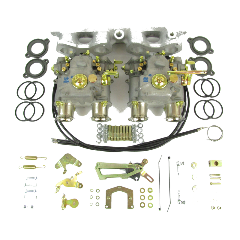 Ford 1.6 / 1.7 X / Flow Engines Twin Weber 40 DCOE Carburettor Kit