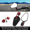 Suzuki, Yamaha, Honda 7/8" Bar End Mirrors Pair