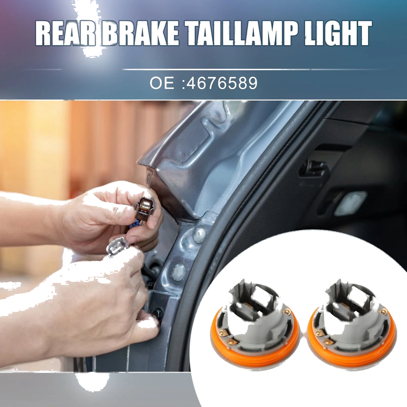 Chrysler Town & Country Rear Brake Taillamp Light Bulb Sockets (Set of 2)