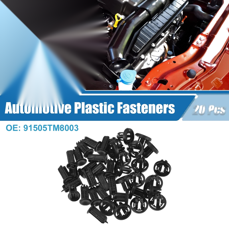Honda Civic (2013-2019) - No.91505TM8003 Automotive Clips 20 x Bumper Clips