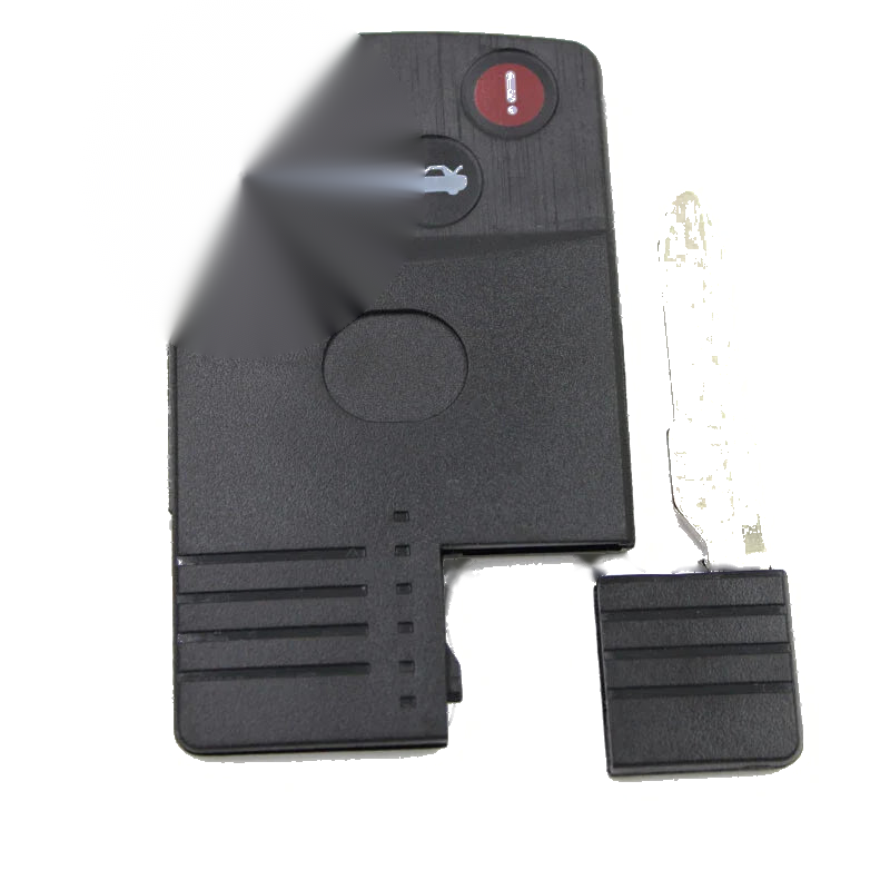4 Button Smart Card Remote Key Shell Case Fob Fits MAZDA 5 6 CX-7 CX-9 RX8 Miata