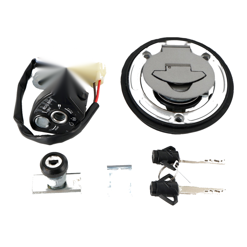 Yamaha R15 V3 YZF155 2019-2021 Fuel Gas Cap, Ignition Switch & Seat Lock Set