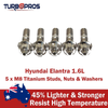 Hyundai Elantra 1.6L Titanium Turbo Charger Stud Kit