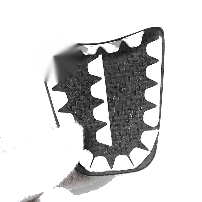 Fiat 500 Abarth 2012-2019 Dry Carbon Fiber Steering Wheel Lower Cover Trim