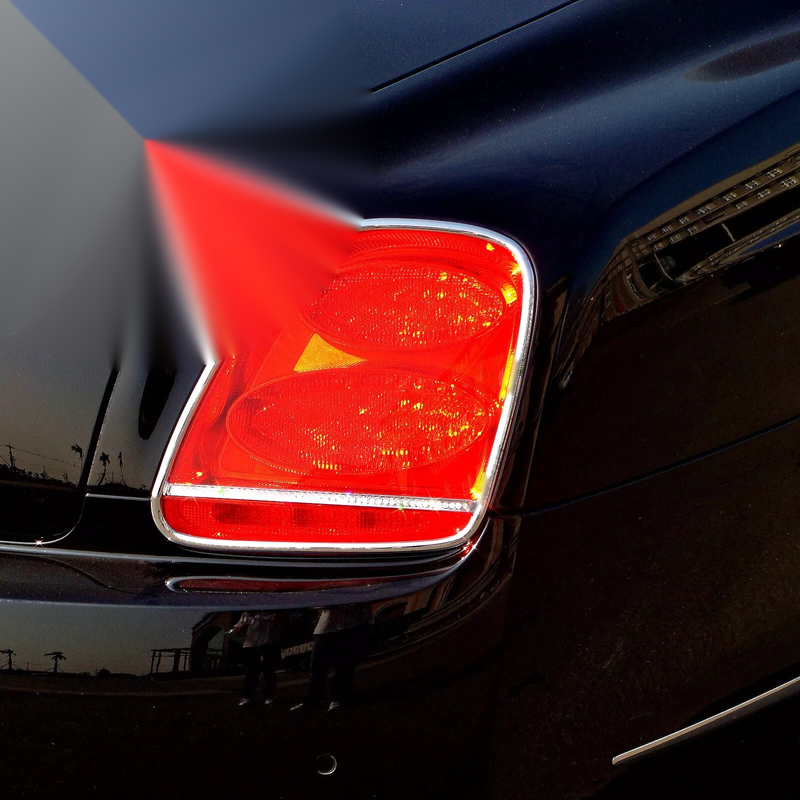 Bentley Continental Flying Spur Tail Light Trim Bezel Cover (2005-2009)
