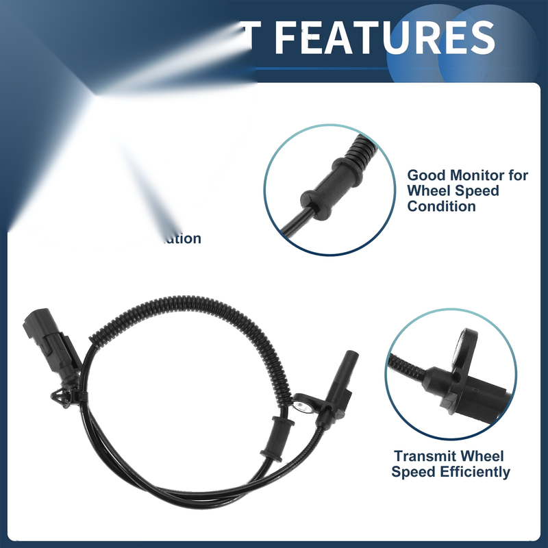 Ford Mustang Rear ABS Wheel Speed Sensor (2015-2023)