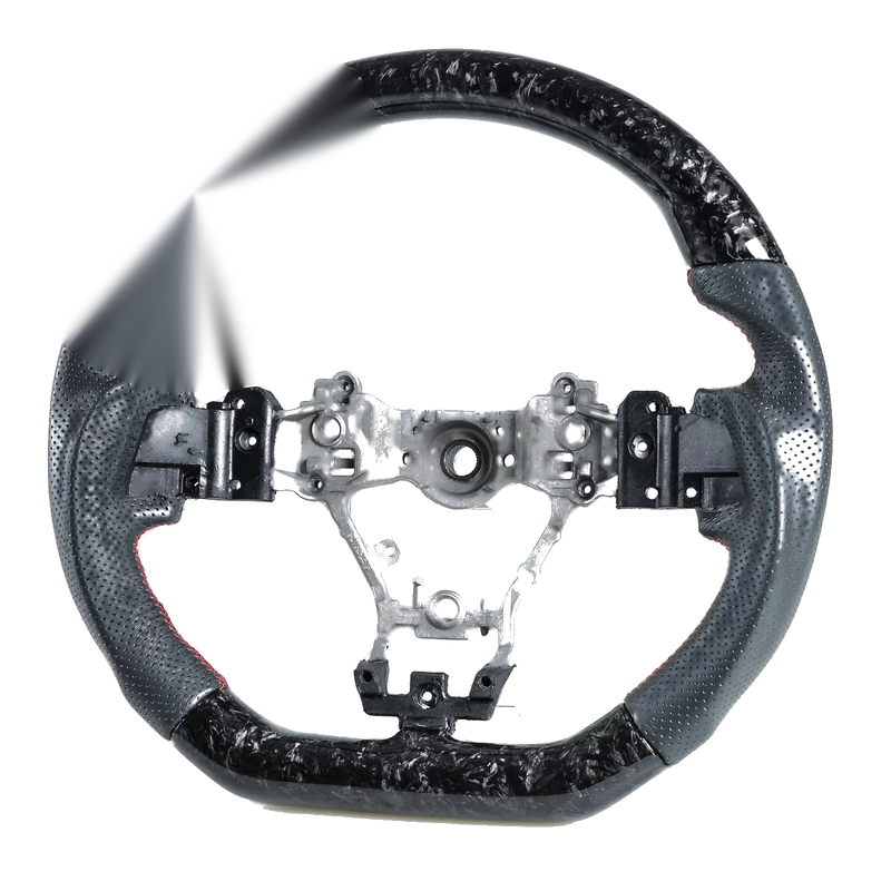 Subaru WRX STI Forged Carbon Fiber Flat Bottom Steering Wheel (2015-2021)