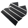 Chrysler 300 / 300C, Dodge Magnum, Black Pillar Posts Door Trim Cover Kit (2005-2010)