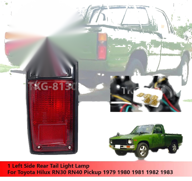 Toyota RN30 RN40 Tail Light Left (1978-1983)