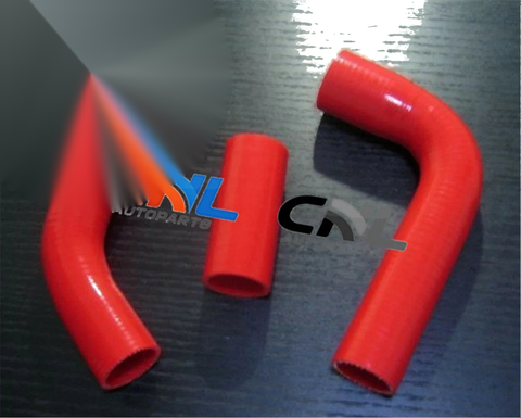 Toyota Hilux LN106 / LN111 / LN107 / LN130 Red Silicone Radiator Hose (1988-1997)