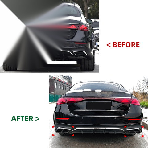 Benz W214 E260 E300 AMG Rear Exhaust Pipe Frame Cover (2024-UP)