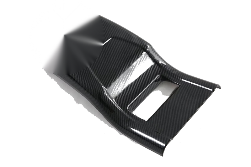 Toyota Prius Carbon Fiber Rear Air Vent Outlet Frame Cover Trim (2023-2024)