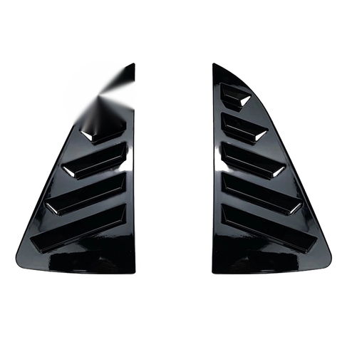 VW Polo MK6 Rear Side Window Louver Trim Cover (2017-2023)