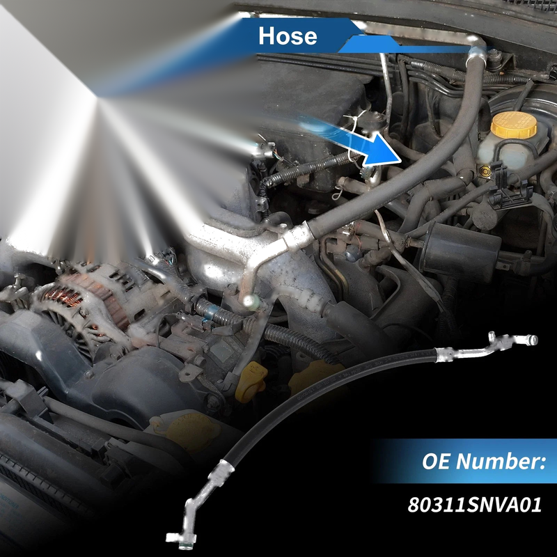 Honda Civic A/C Refrigerant Liquid Hose (2006-2011)