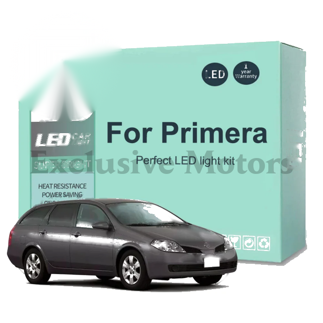 Nissan Primera LED Interior Light Bulb Kit (1990-2007)