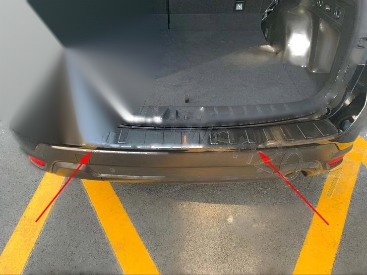 Subaru Forester Rear Bumper Protector Cover Trim (2019-2023)