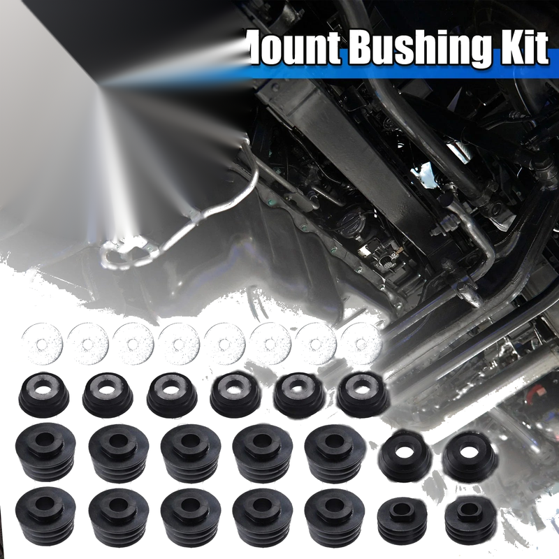 Chevy Silverado Sierra 1500 2500 Body Mount Bushing Kit (1999-2004)