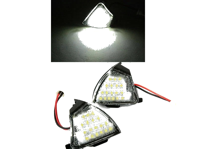 VW Golf 5, Passat B6, Jetta, Touran LED Under Side Mirror Puddle Lights (2003-2014)