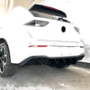 VW Golf 8.5 Rline Rear Bumper Diffuser Lip Cover (2024-2025)