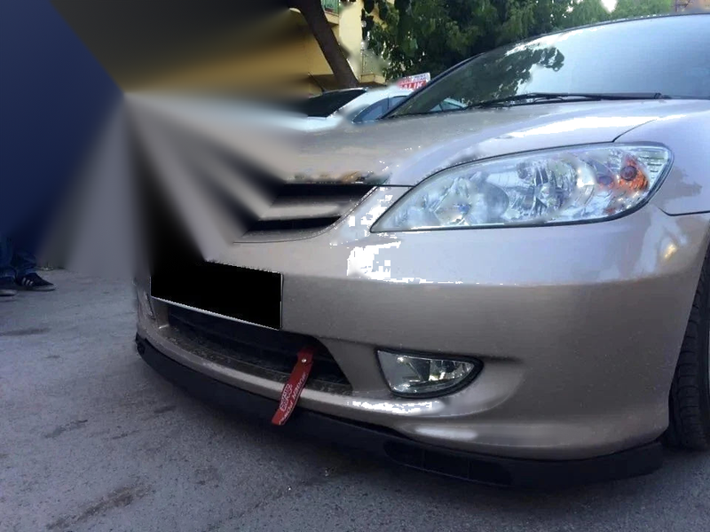 Honda Civic 2003-2006 Laguna Front Bumper Splitter (2003-2006)
