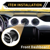Ford F150 2004-2008 Center Dash A / C Outlet Titanium Tone AC Heater Air Vent