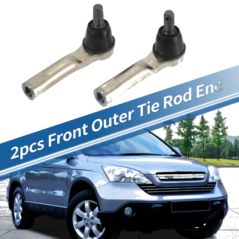 Honda CR-V 2 x Front Outer Tie Rod End Links (2007-2011)