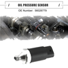 Jeep Cherokee 1992-1996 - Plastic, Black Engine Oil Pressure Sensor