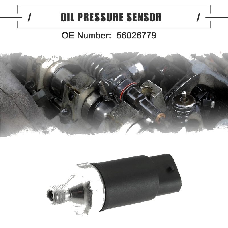 Jeep Cherokee 1992-1996 - Plastic, Black Engine Oil Pressure Sensor